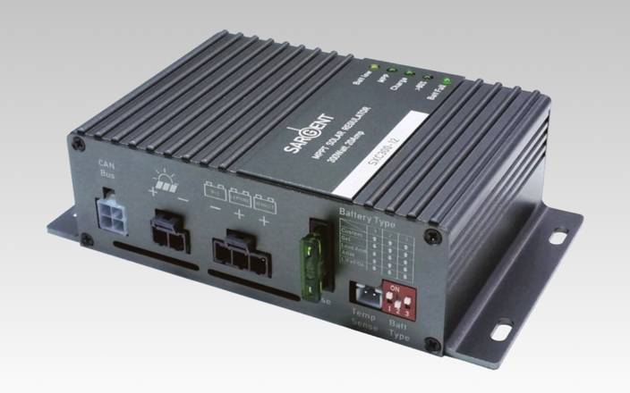 300watt, 20amp Dual MPPT Solar Regulator with CAN Bus