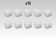 10 Pack of 9 Way Mate 'n' Lock Sockets