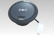 Wireless Phone Charger, 10 Watts with USB-A