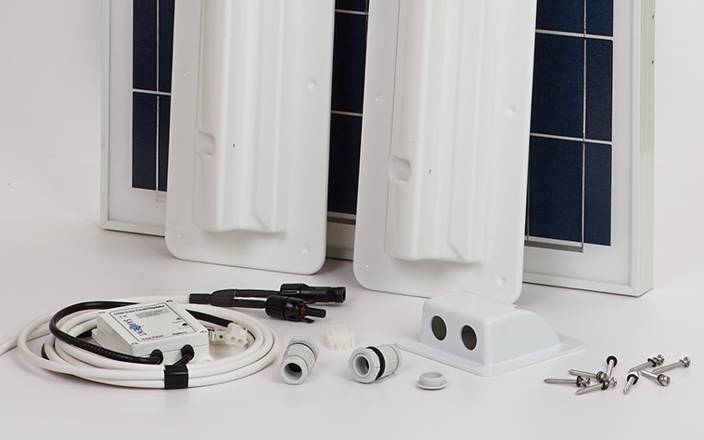 100 Watt Solar Panel Kit