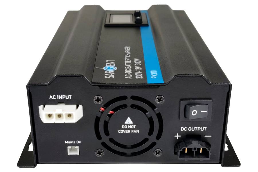 Connections of the PX310 charger