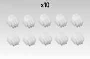 10 Pack of 9 Way Mate 'n' Lock Plugs