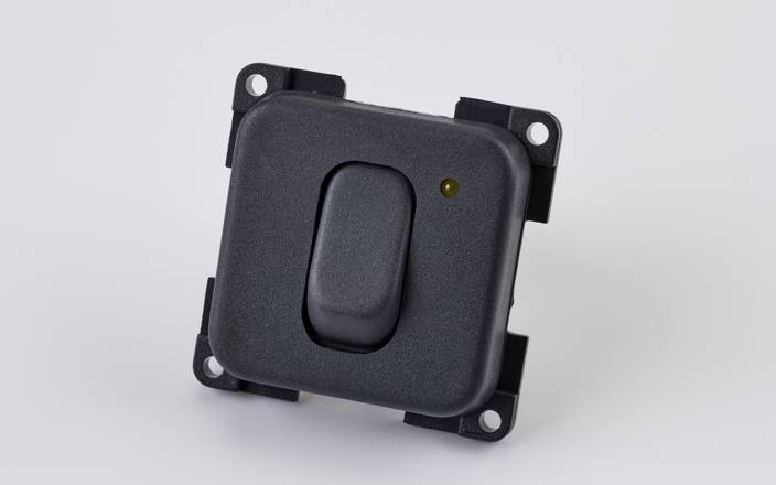 CBE Single 12v Switch Illuminated