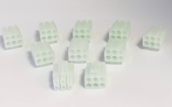 10 Pack of 6 Way JST Plugs